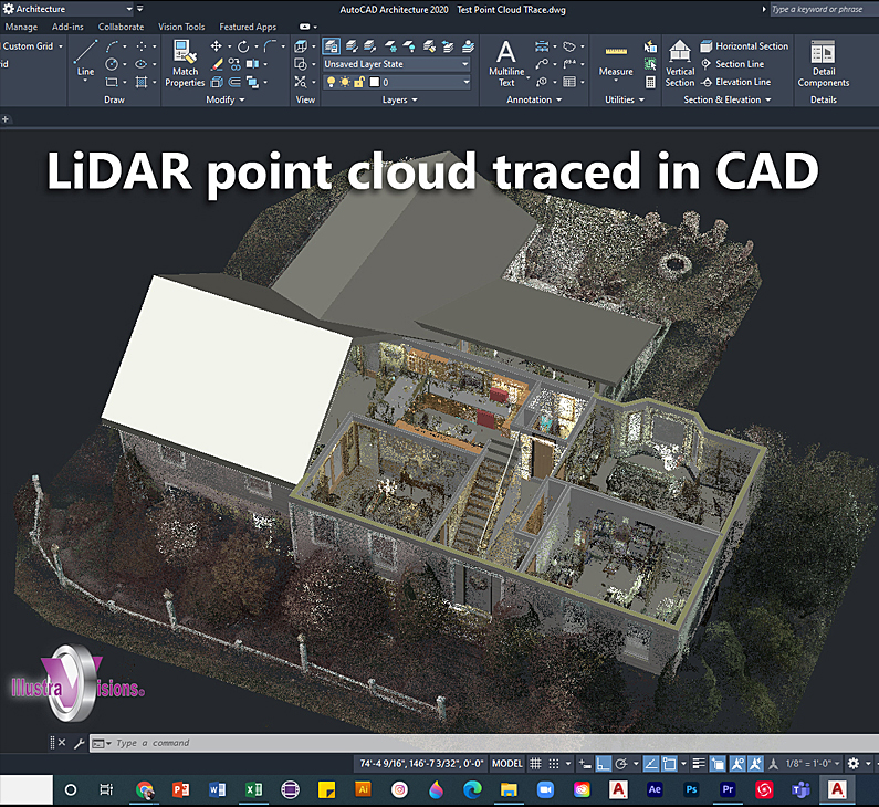 Point Clouds into CAD Applications